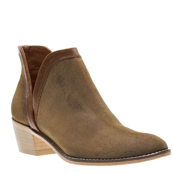 Wolverine Delaney Suede Ankle Boot Booties Sz8.5 - Picture 1 of 8